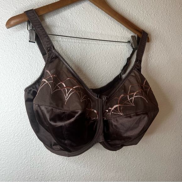 Elomi EL4030PCN Cate Underwire Full Cup Banded Bra in brown 38M - Picture 2 of 9